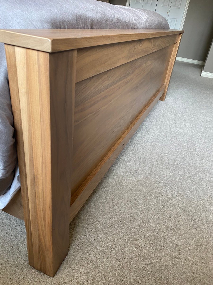 Walnut Shaker Bed Frame