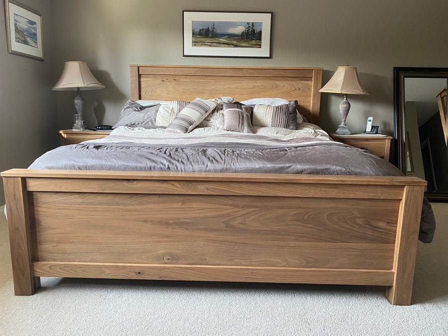 Walnut Shaker Bed Frame